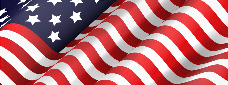 USA, democratic debate, flag, american flag