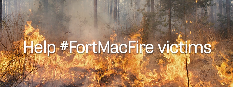 Help Fort Mac Forest Fire Victims