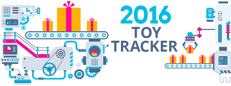 Gift factory illustration: 2016 Toy Tracking