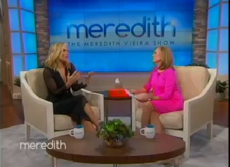 Molly Sims with Meredith Viera