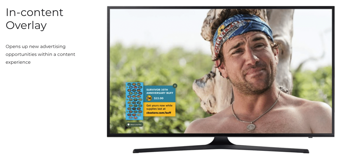 T-commerce—consumers would buy products directly through their TVs