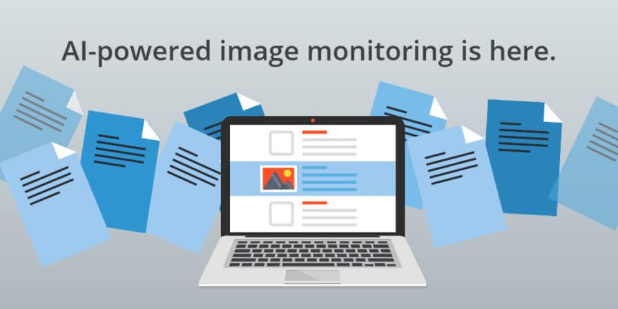 Banner ad for AI-powered image monitoring