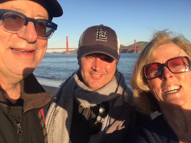 San Francisco partner agency CEO David Landis, THO Vice President Kenton Barrett and CEO Leeza Hoyt in San Francisco.