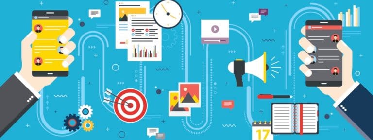 Social branded content nearly doubled in 2017