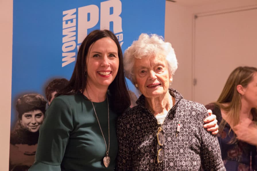 Hunter and the agency’s current CEO Grace Leong celebrate the legacy of female leaders at the PR Women Who Changed History Event. 