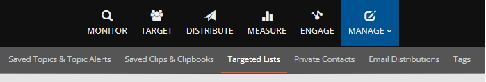 targeted lists