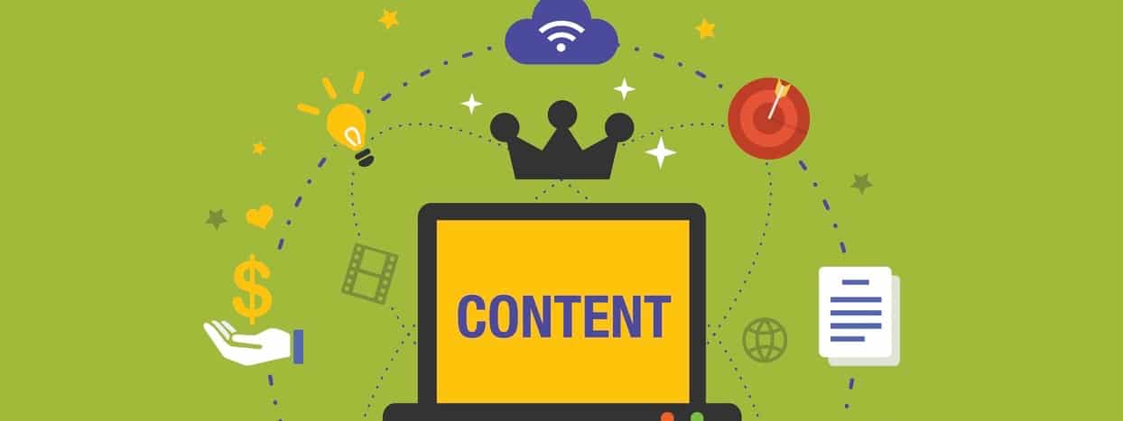 Content is king in digital marketing