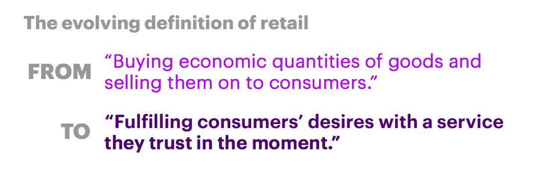 Communications, the evolving consumer, and the new definition of retail
