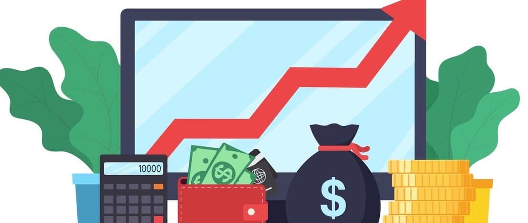 Analysis web analytics and business development statistics. Modern concept of business strategy, search information, digital marketing, investment management.