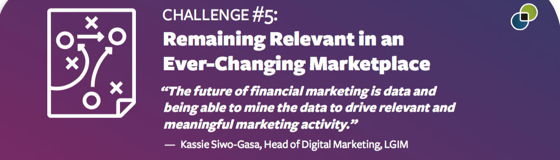 The financial marketer mindset—examining the biggest challenges today