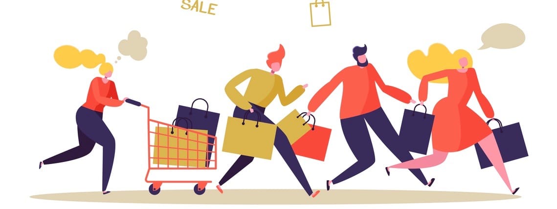 There is still a dichotomy in how consumers approach Black Friday vs. Cyber Monday, according to a recent study by strategy and marketing consulting firm Simon-Kucher & Partners. Sixty percent of Black Friday shoppers browse through offerings in the hopes that they find the best deals, whatever they may be. Alternatively, 50 percent of Cyber Monday shoppers seem more intent on checking predetermined items off their lists, saying they are focused on purchasing specific products. “While the two holidays are turning more and more each year into a holiday shopping weekend, there are still distinct opportunities for retailers to capitalize on,” said Hubert Paul, director at Simon-Kucher, in a news release. “We still see that Black Friday shoppers are more likely to seek deals in-store over online, which is likely because they’ve become accustomed to chasing after doorbuster deals (think higher-ticket items such as TVs). Retailers should continue to headline these offers to drive traffic to their stores, and then focus on enticing shoppers to buy more once they’re there. Retailers should then lead with online promotional deals on Cyber Monday as nearly two-thirds of respondents associated that day with online deals.” Black Friday and Cyber Monday still dominate the shopping year U.S. consumers still overwhelmingly view Black Friday and Cyber Monday as the best opportunity to snag the biggest shopping deals of the year, even with the rise in popularity of other annual sale days such as Amazon Prime Day. “Seventy-five percent of survey respondents indicated that they believe they will find the best deals throughout the year during Black Friday and Cyber Monday,” said Paul. “Despite its increasing popularity, Amazon Prime Day came in at a distant second with only eight percent of respondents saying they think they get the best deals on that day.” In total, 80 percent of consumers surveyed said they plan to buy something during the Black Friday and Cyber Monday sales, and nearly 50 percent revealed they plan to buy something on both days. As such, retailers are racing to start the holiday shopping season earlier and earlier To be top-of-mind during this key shopping window, many stores start to build anticipation and tease their deals a month or more ahead of the big sales. However, the study found that 40 percent of consumers don’t start thinking about the sales until one to two weeks in advance, and 25 percent wait until the week of the sales to begin planning. “Instead of racing to be the first ones out there, retailers should consider investing time to understand what the top-of-mind products are and which deals resonate best for the upcoming holiday season,” advised Paul. “Retailers who do this well will be best suited to drive traffic to their stores and site when consumers are ready to shop.” Consumers segments themselves shop the sales differently “During these holidays, women are much more likely to shop based on where the best deals can be found,” said Paul. “When we asked fashion shoppers where they will be shopping, the most popular response for men was typically at brick-and-mortar stores (22 percent), whereas the most common response for women was wherever the best deal is (21 percent).” Meanwhile, Gen Z and Baby Boomers are more likely (20 percent) to be deal hunters than others (Millennials, Gen X at 12-15 percent). Moreover, age is not a factor when understanding how much consumers are planning to spend—across all age groups, 85 to 90 percent plan to spend at least $50, with a sweet spot between $100 and $200. The study “2019 Black Friday and Cyber Monday Study” was conducted by Simon-Kucher & Partners in October and November 2019. In total, 1,021 persons across a range of ages and income brackets were surveyed throughout the United States.