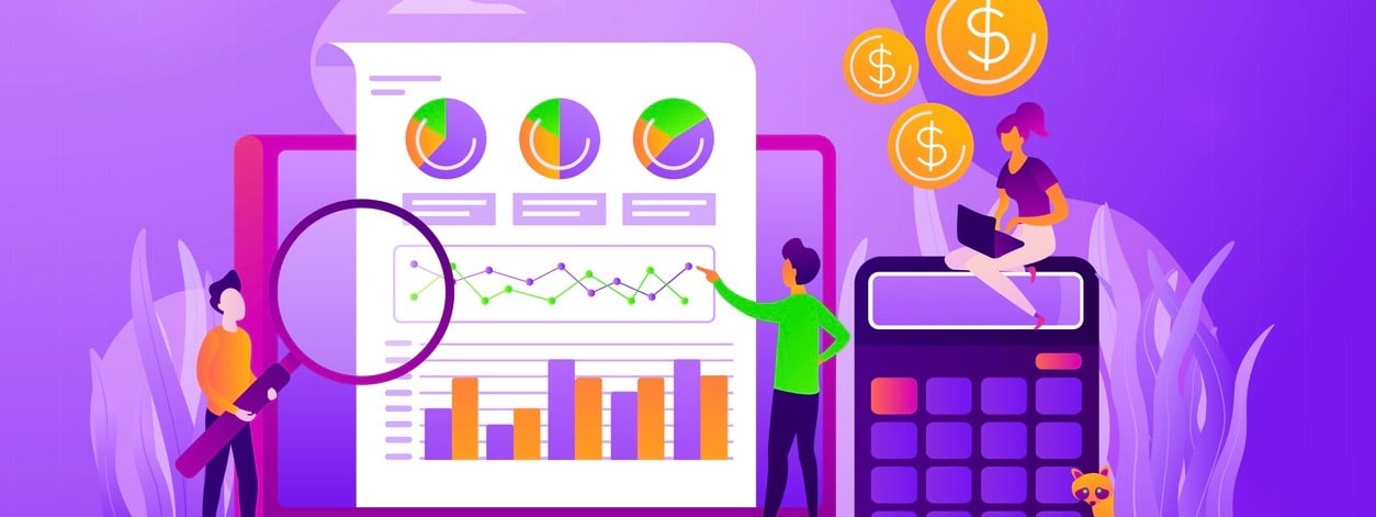 Business analysis concept vector illustration