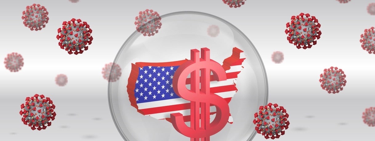 American currency crisis due to the COVID19 pandemic