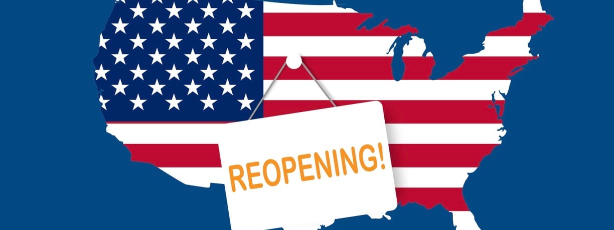Concepts of reopening America after COVID quarantine