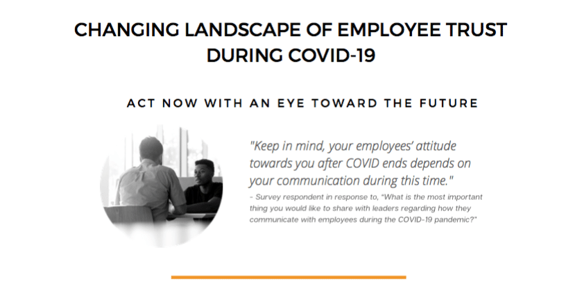 Employee trust is changing during the COVID crisis—how communications can help 