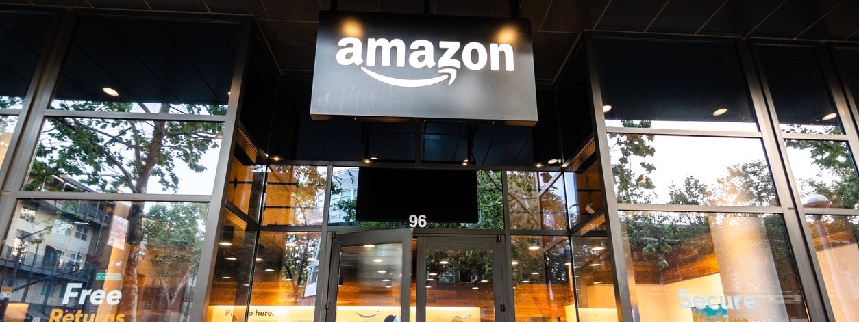 Amazon Hub Locker in San Jose's downtown area
