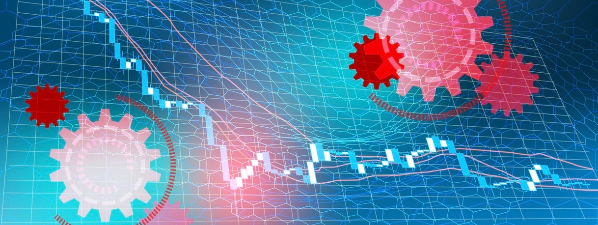 Image of stock price decline due to coronavirus