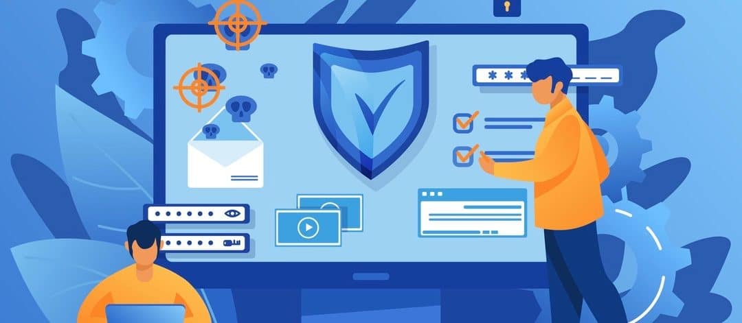 Personal digital security. Defence, protection from hackers, scammers .