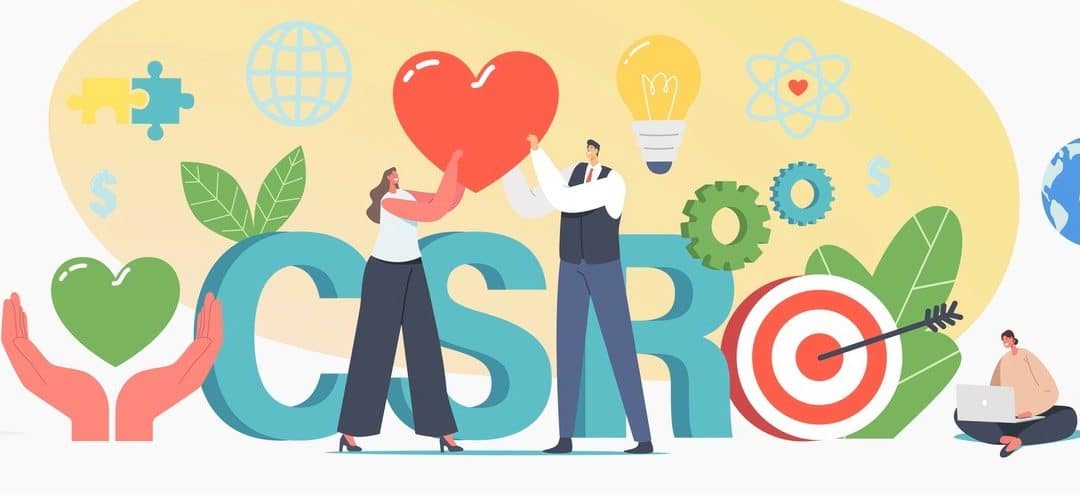 Tiny Characters CSR, Social Responsibility, Ethical and Honest Business