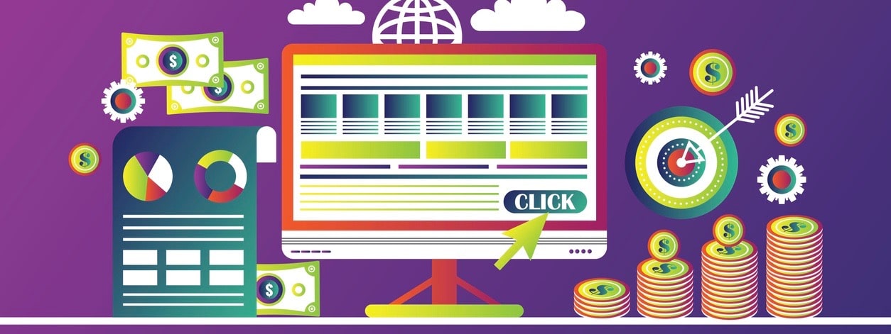 Pay per click banner concept