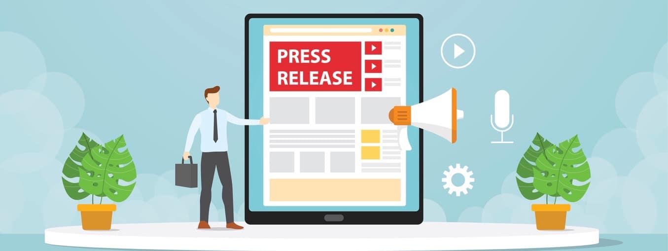 Public relations make press releases through company blogs.