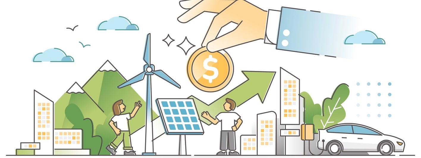 Renewable energy investment as natural future fund strategy.