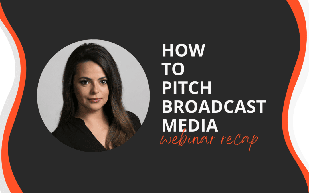 how to pitch broadcast media key image with celena fine headshot