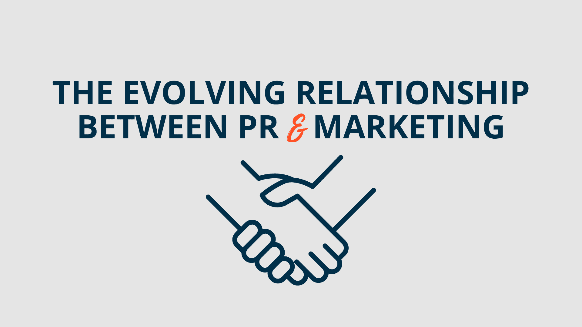 The evolving relationship between PR and marketing