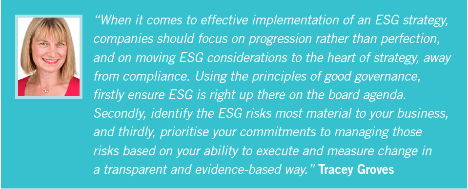 With imminent regulatory change ahead, now’s the time to make ESG a strategic priority