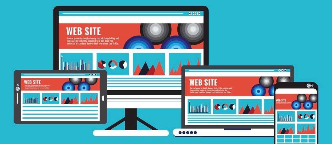 Web Page,Responsive web design, Digital Tablet, Computer, Laptop