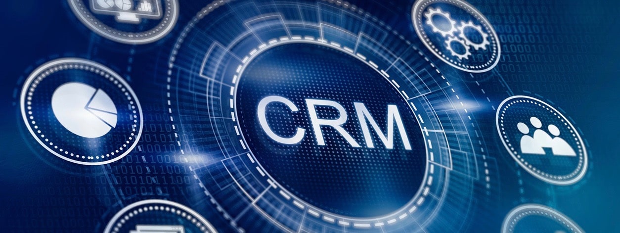 CRM customer relationship management concept.