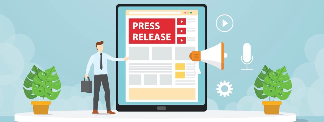 A definitive guide to writing a product launch press release, with benefits and examples