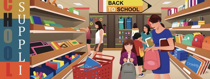 4 in 5 back-to-school shoppers are heading to stores: Price, availability and safe store environment are the most important factors