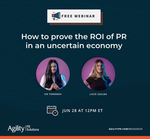 How to prove the ROI of PR in an uncertain economy