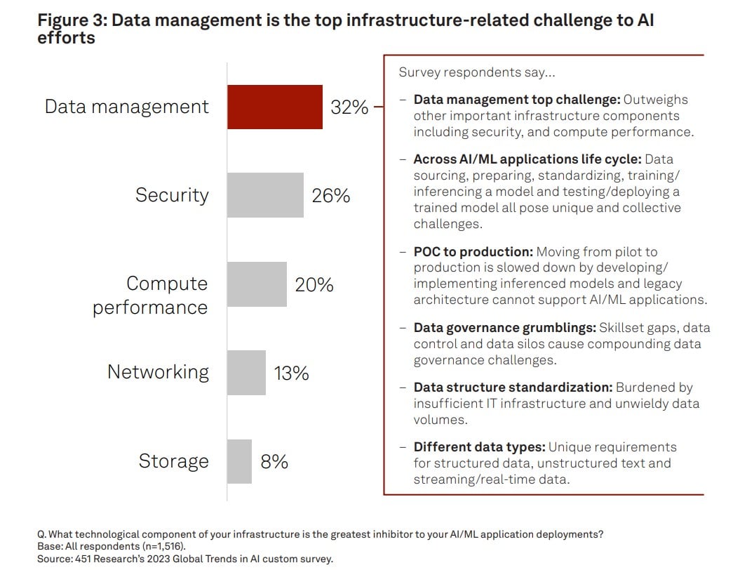 Data management will determine the leaders in the AI revolution: How can you be sure your data-infrastructure house is in order?