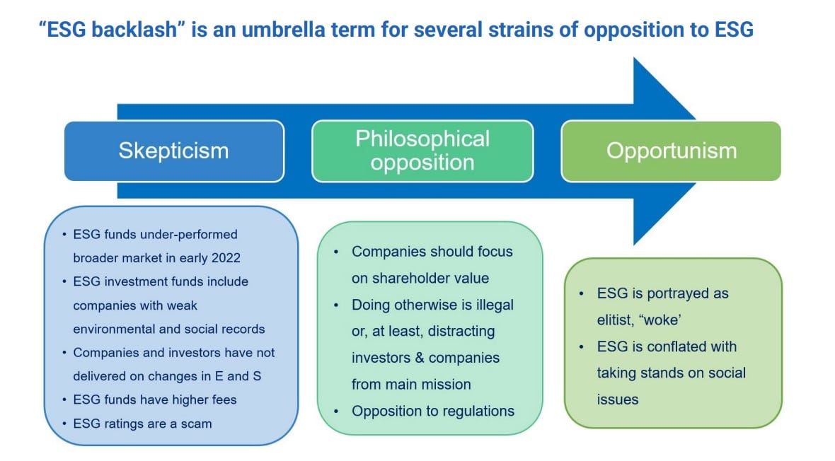 The escalating ESG backlash is making sustainability challenges much harder—but it presents companies with a comms opportunity