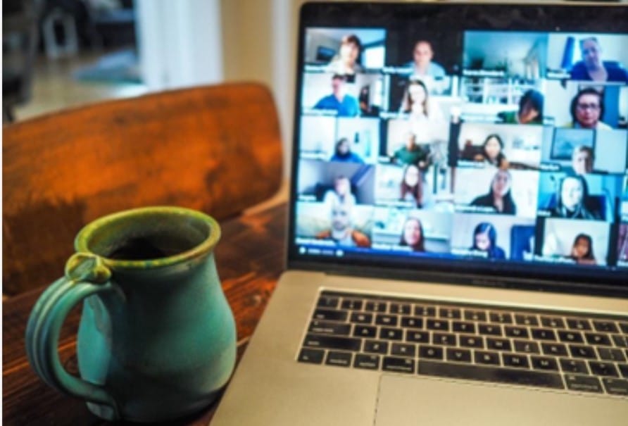 An online meeting about online reputation management for rehab centers.