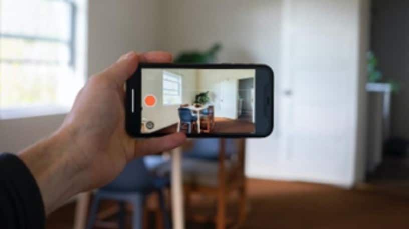 Doing a virtual tour.