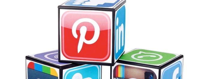 Popular social media icons