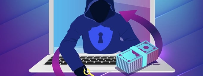 Ransomeware hacker money transfer
