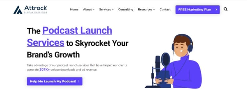 top podcast launch services
