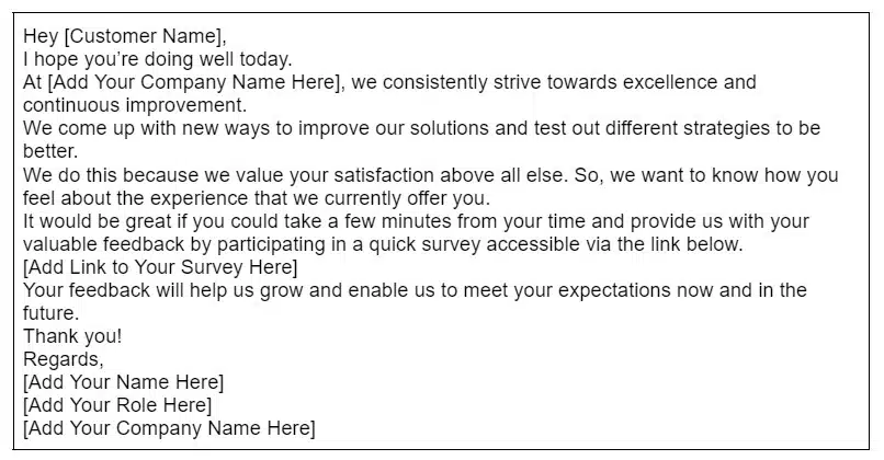 email surveys