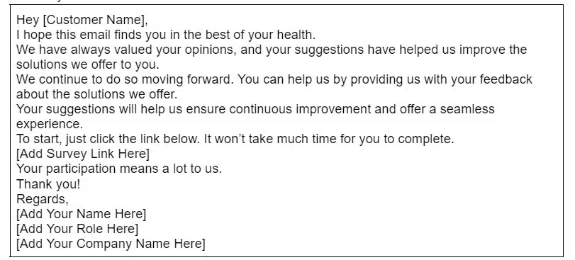 email surveys