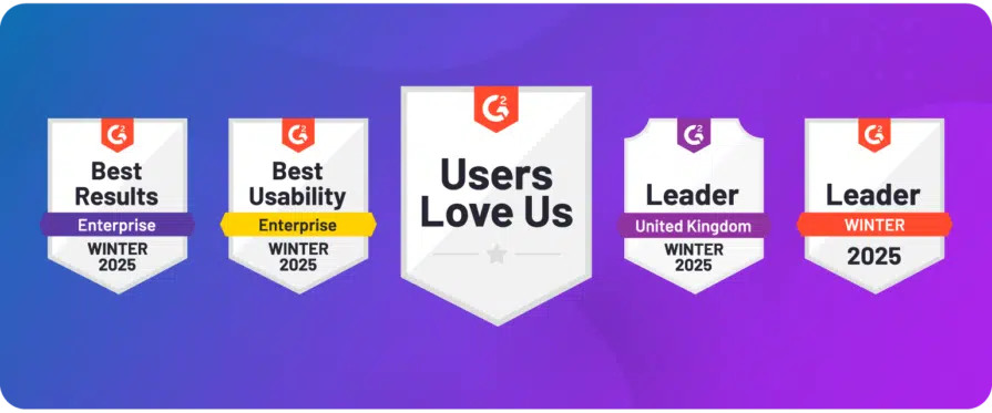 G2 Winter 2025 Badges