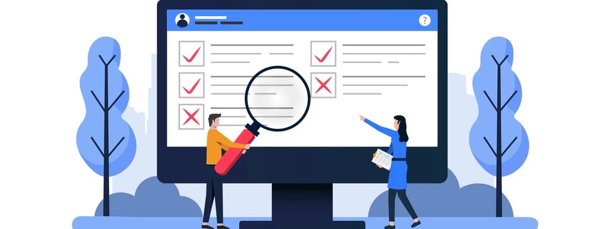 Survey Concept With Quality Test And Satisfaction Report.