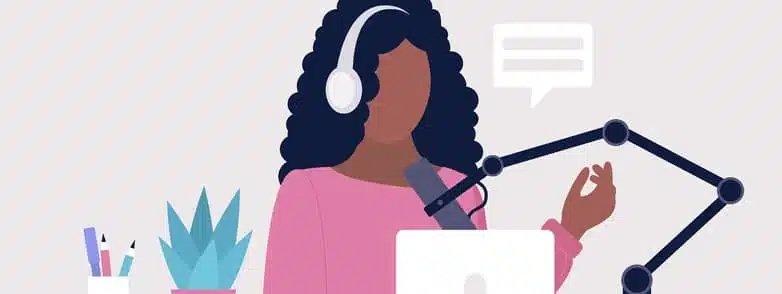 Livestream, Podcast In Studio