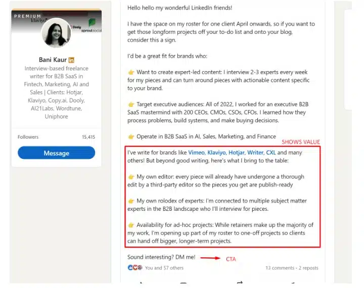 call to action conversion