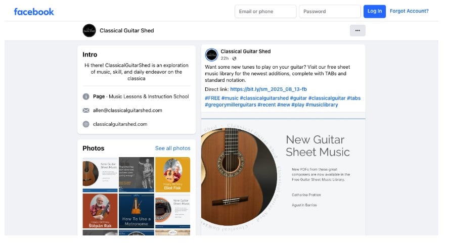 social media content