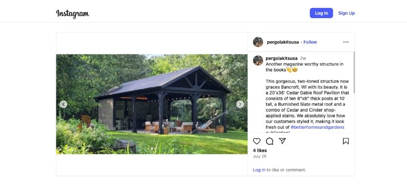 social media content