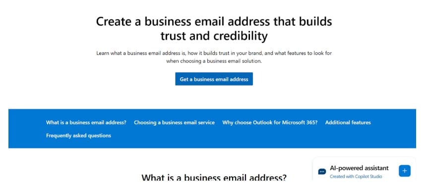 email hosting